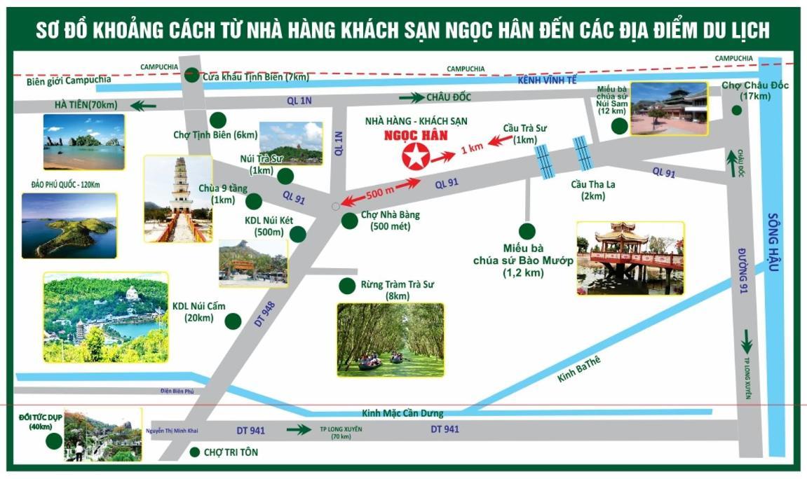 Khach San Ngoc Han Ap Vinh Phu المظهر الخارجي الصورة